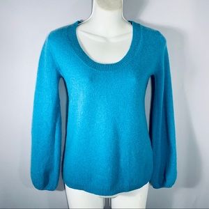 Old Navy Teal Cashmere Sweater